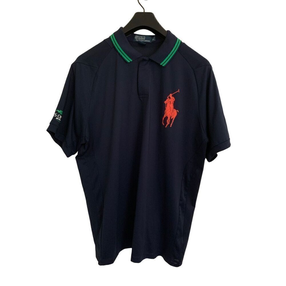 Polo Ralph Lauren big pony polo US Open 2012 navy blue men's size XL